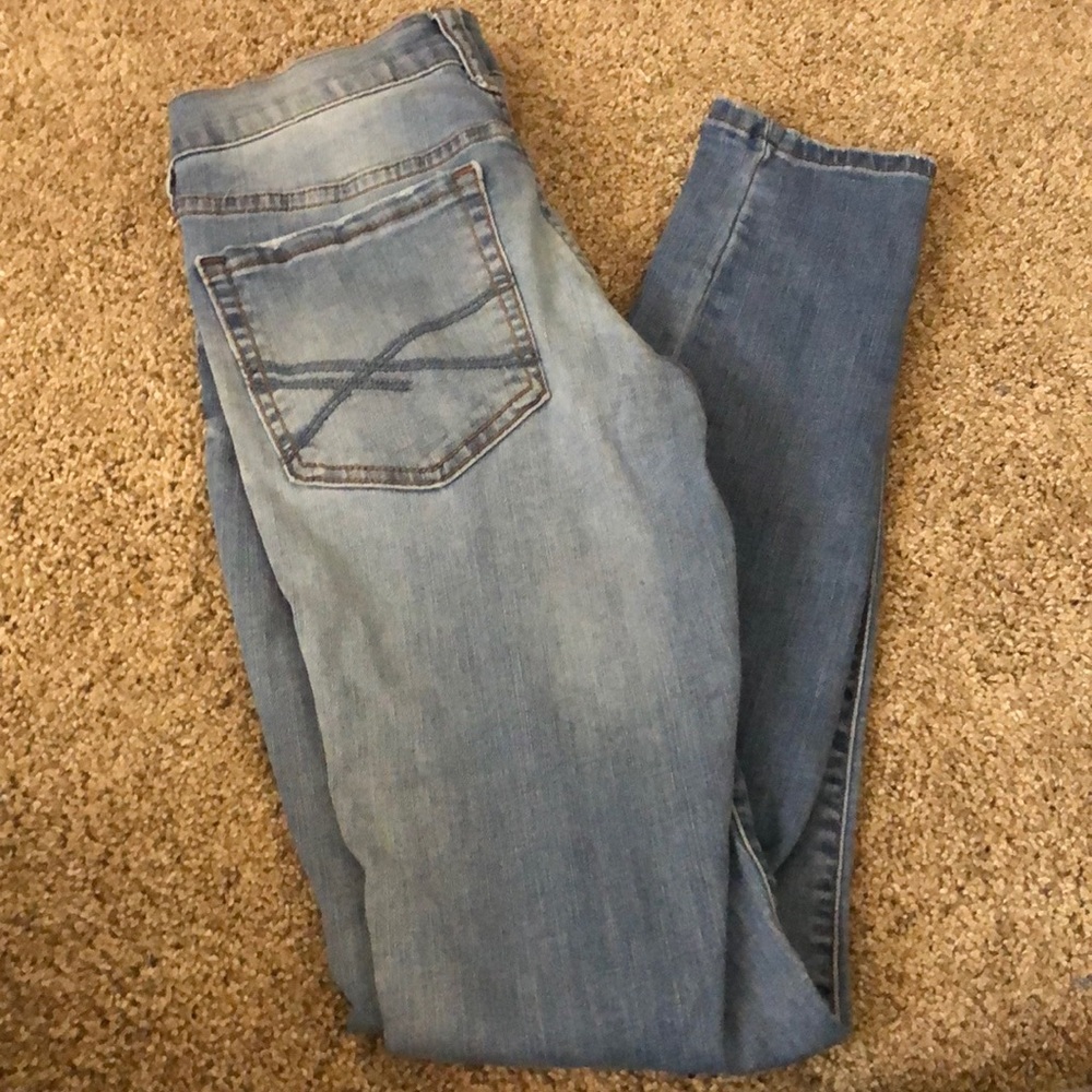 Blue Aeropostale jeans mid rise